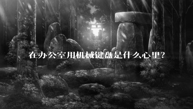 在办公室用机械键盘是什么心里？