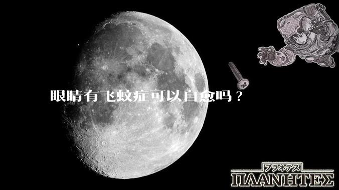 眼睛有飞蚊症可以自愈吗?